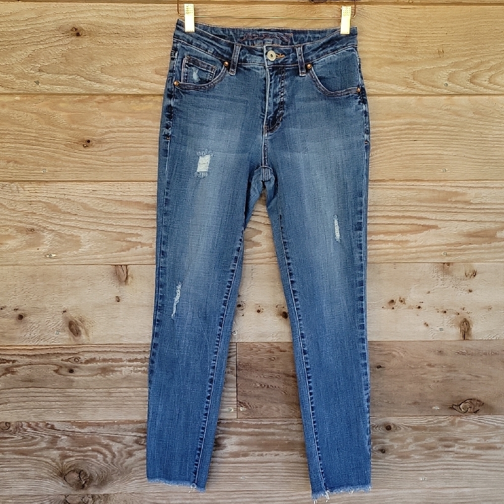 Jag Jeans Size 6/28 Girlfriend Classic Blue Skinny Jeans